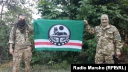Бійці чеченського добровольчого батальйону імені Шейха Мансура воювали за Україну під час війни на Донбасі з 2014 року. Донбас, 2015 рік