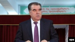 Tajik President Emomali Rahmon