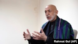 حامد کرزی رئیس جمهور پیشین افغانستان