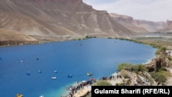 بند امیر یکی از جاذبه های گردشگری در ولایت بامیان