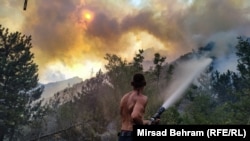 Požar u Jablanici