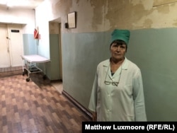 Valentina Novosyolova, a 69-year-old nurse who suffers from complications after cancer treatment 11 years ago.