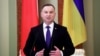 Президент Польщі Анджей Дуда під час візиту до України. Київ, 12 жовтня 2020 року
