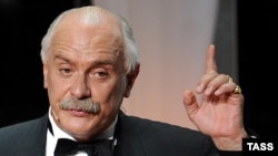 Russian film director Nikita Mikhalkov