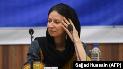 شهرزاد اکبر رئیس پیشین کمیسیون مستقل حقوق بشر افغانستان