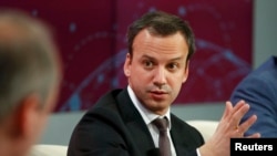 Russian Deputy Prime Minister Arkady Dvorkovich at Davos in January