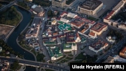 Верхні горад у Менску, архіўнае ілюстрацыйнае фота 2017 году.