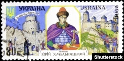 Марка із портретом гетьмана Юрія Хмельницького із серії «Гетьмани України», 2001 рік