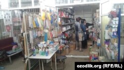 Бухородаги бузилаётган "Дилкушо" бозори