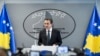Kryeministri në detyrë i Kosovës, Albin Kurti. 21 korrik, 2025.