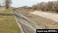 Північнокримський канал, березень 2020
