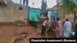 تصویر آرشیف: سیلاب در یکی از مناطق شمال افغانستان