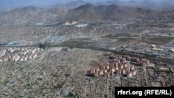 نمای از شهر کابل 