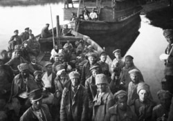 Захоплені у полон червоноармійці
