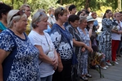 На відкритті виставки «Сильні духом. Мами», Дніпро, 7 серпня 2020 року