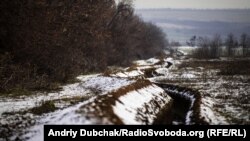 Окопи ЗСУ на передовій під Попасною на Луганщині, архівне фото