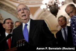 U.S. Senate Majority Leader Mitch McConnell (file photo)