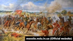 Конотопская битва. Картина Артура Орлионова