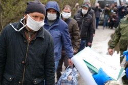Обмін. Майорськ, 16 квітня 2020 року