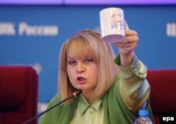 Chairman of the Russian Central Elections Commission Ella Pamfilova (file photo)
