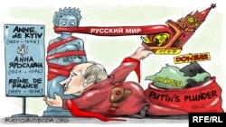 Політична карикатура Олексія Кустовського