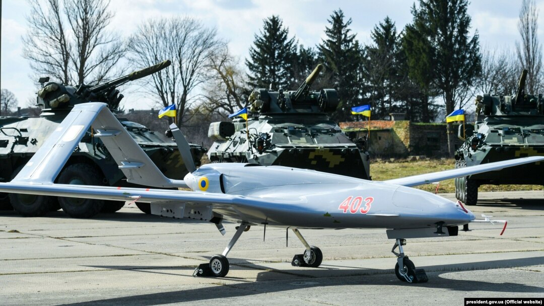 Ударний турецький безпілотник Bayraktar TB2 Повітряних сил ЗСУ