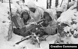 Фінські війська під час «Зимової війни» з Радянським Союзом 1939-40 років