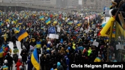Акція на підтримку України в Торонто, Канада, 2022 рік