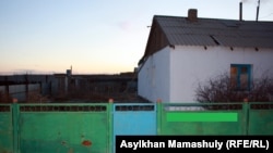 The house where Yerzhan Danikhanov grew up.