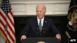 Президент США Джо Байден говорить про ситуацію на Близькому Сході в Білому домі у Вашингтоні, США, 31 травня 2024 року