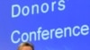 Belgium -- French Foreign minister Bernard Kouchner addresses the Georgia Donors' Conference in Brussels, 22Oct2008