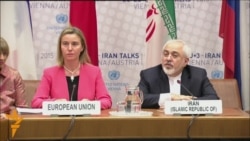 EU, Iranian Negotiators Welcome "Historic" Nuclear Deal