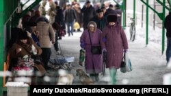 КПВВ «Станиця Луганська», січень 2019 року
