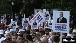 Ի պաշտպանություն Սամվել Կարապետյանի ցույց Երևանում, 4-ը հուլիսի, 2025թ.
