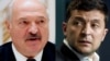 Керівник Білорусі Олександр Лукашенко і президент України Володимир Зеленський (колаж)