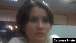 Tajik rights activist Shabnam Hudoidodova (file photo)