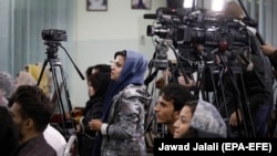 آرشیف، شماری از بانوان خبرنگار در افغانستان