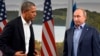 Президент США Барак Обама (ліворуч) та президент Росії Володимир Путін. Архівне фото