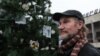 Олексій Бреус, інженер на четвертому енергоблоці Чорнобильської АЕС та ліквідатор на головній площі міста-примари Прип'яті під час встановлення різдвяної ялинки у грудні 2019 року
