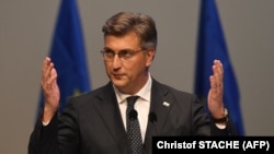Croatian Prime Minister Andrej Plenkovic wants to create a "positive climate" to help bring Albania and North Macedonia into the European Union.