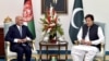 د پاکستان وزیراعظم عمران خان اسلام اباد کې له افغان ولسمشر سره خبرې وکړې