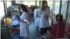 Montenegro - Vaccine buses traveling throughout Montenegro. May 2021