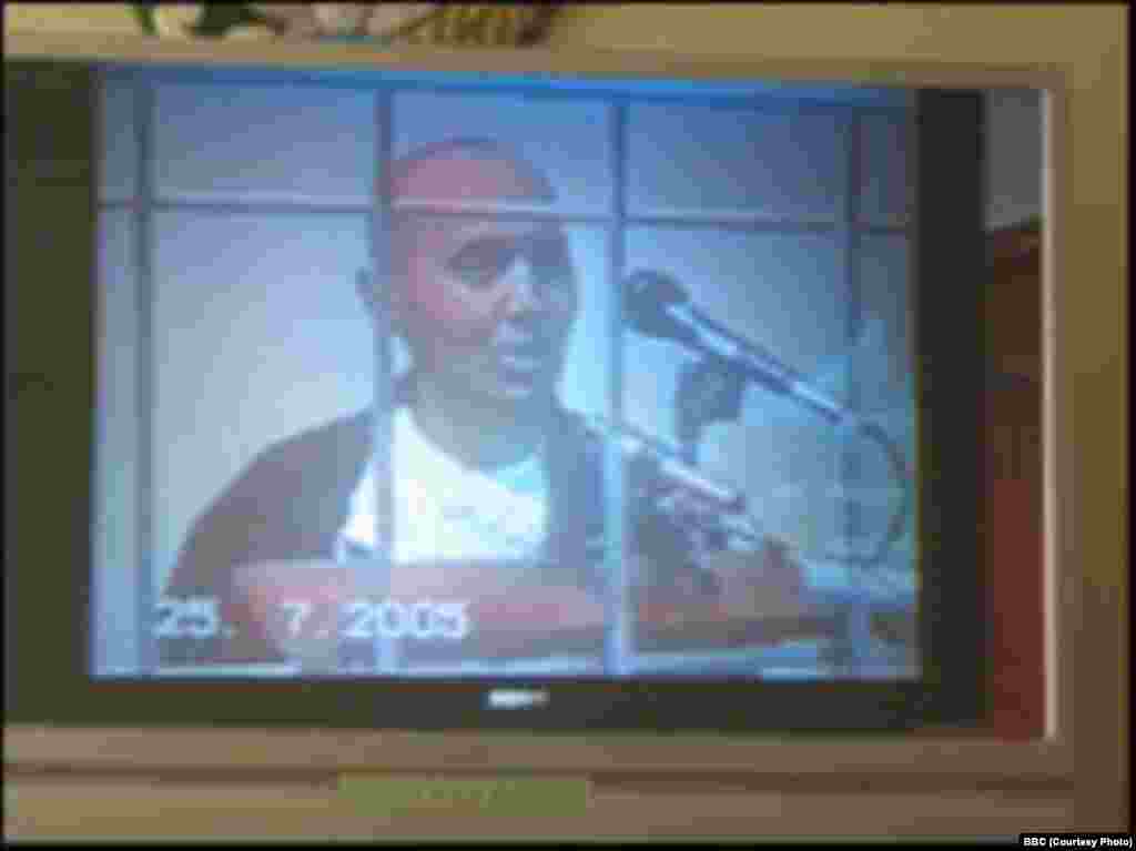 Imprisoned spiritual leader Akram Yuldashev allegedly confessing on Uzbekistan’s state-controlled television to organizing the May 2005 protests in Andijon. His family has not heard from or seen him for three years.