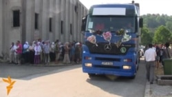 Srebrenica Victims' Remains Arrive In Potocari