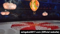 The lavish closing ceremony of 5th Asian Indoor and Martial Arts Games in Ashgabat