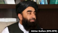 ذبیح‌الله مجاهد سخنگوی حکومت طالبان
