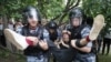 Hundreds Detained As Protesters Maintain Pressure Following Russian Journalist's Release